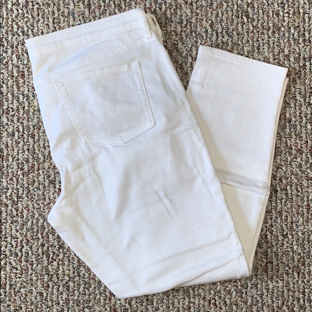 Gap white jeans
